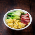 wonton and bbq pork soup